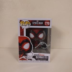 Funko Spider Man Miles Morales Crimson Suit Pop